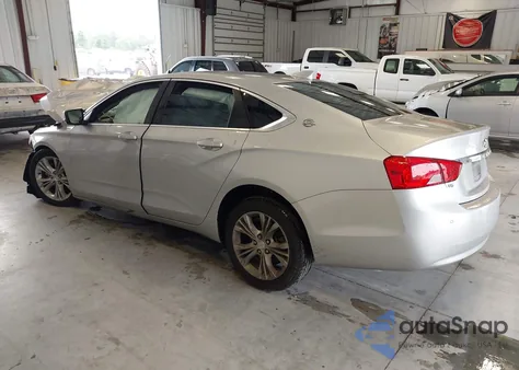 2015 Chevrolet Impala 2Lt из США, поврежденный, VIN 2G1125S39F9102438